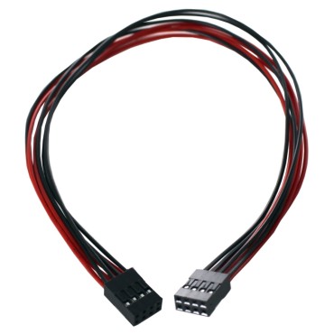 Разъем герметичный с проводом AWG на 4 контакта длина 300 мм